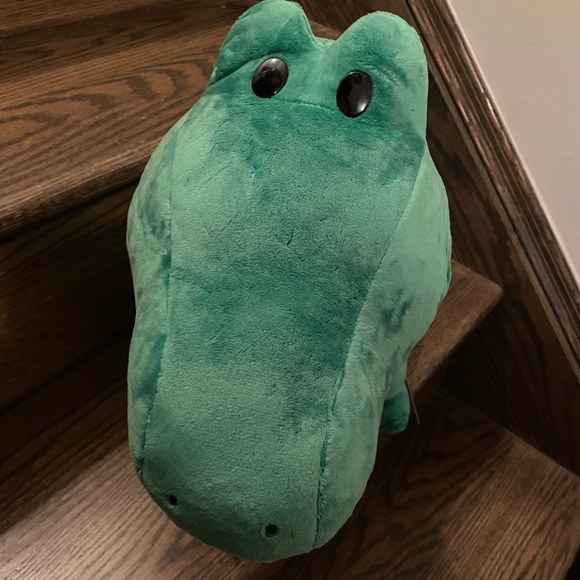 Tabekko Animal Crackers Crocodile big plush from Japan - Picture 2 of 5